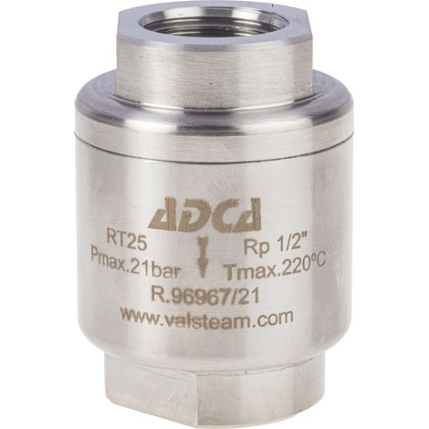 Clapet antiretour en Acier inoxydable RS PRO BSP 1/2" ( Prix pour 1 ) (1/3)