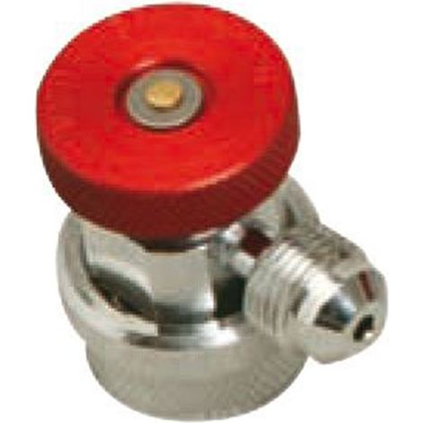 Conexión rápida regulable AV134-R6 3/8 SAE rojo (alta)