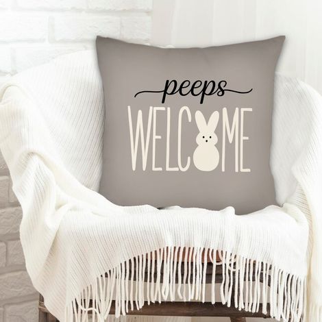 Housse de coussin pour décoration intérieure déhoussable pour la Saint-Valentin (1/5)