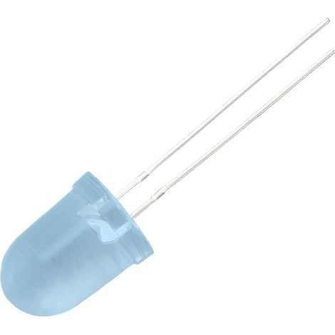 Diode LED bleue diffuse 8 mm