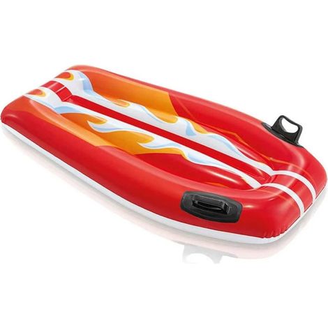 Intex 58165EU - Materassino Gonfiabile Mare Tavola Nuoto Rider Assortiti, Vinile, Multicolore, 112x62 cm (1/4)