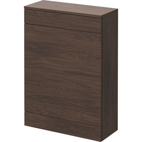 Napoli 250 Brown Oak 600mm Toilet Unit - 600mm -