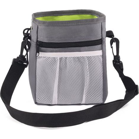 Verstellbarer Gurt — Hundeleckerlibeutel — Leckerlitasche — Rucksack — Hüfttasche — Faltbar (1/5)