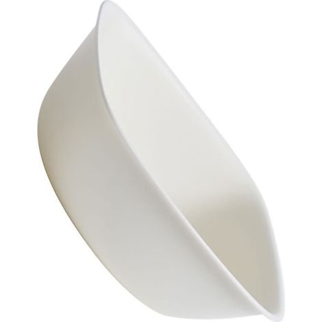 Bassin ménager en plastique de conception personnelle, grand carré, joli bassin carré pour le linge, bassin pour laver les légumes, lavabo, petit blanc. (1/5)