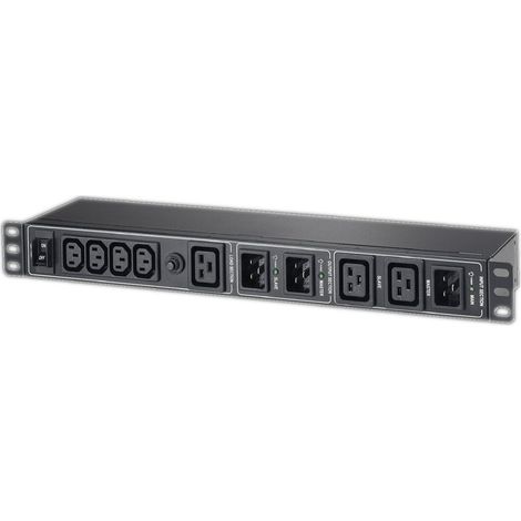 Sistema ridondante professionale Techly per UPS da 3-4 KVA in rack da 19" 1U (1/2)
