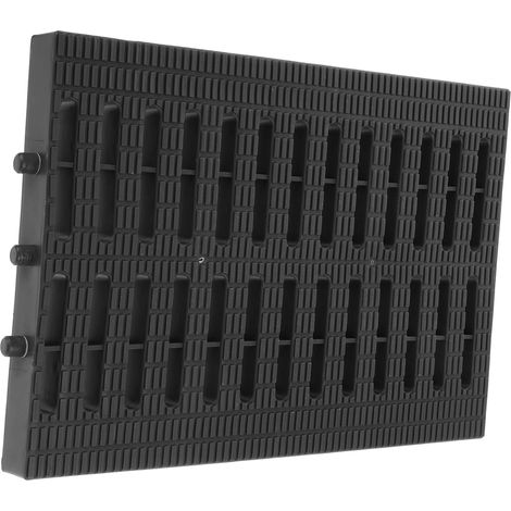 Grille de caniveau en plastique robuste pour usage extérieur