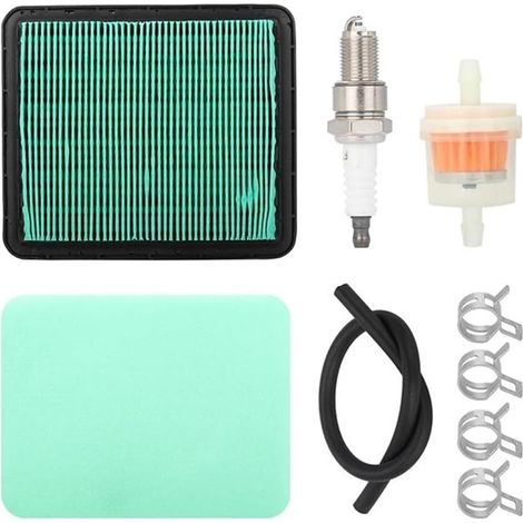 Kit de filtro de aire original con prefiltro para GC160 GCV160 GCV190 GC135 GCV135 HRB216 HRR216, repuestos para cortacésped con bujía. (1/5)