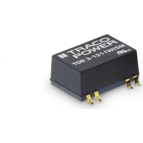 TracoPower TDR 3-2423WISM Convertisseur CC/CC pour circuits imprimés 24 V/DC 15 V/DC, -15 V/DC 100 mA 3 W Nbr. de sorti (1/2)