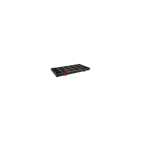Filtre a charbon type 150 45,4 x 23,4 x 4,2 cm pour Hotte WHIRLPOOL 484000008580
