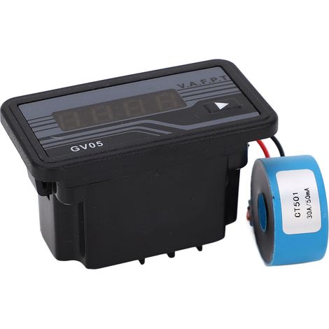 Voltmètre/testeur de courant multifonctionnel 6 en 1 pour générateur, affichage numérique 220 V (1/5)