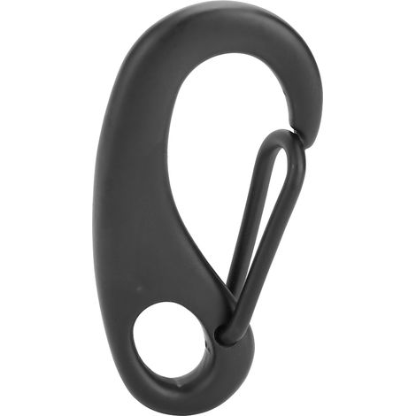 Kit de mousqueton à ressort en acier inoxydable 316, accessoire de plongée sous-marine (50 mm, noir) (1/5)