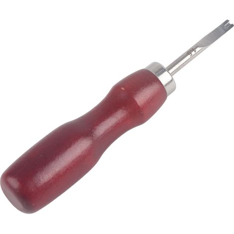 Couteau à chanfreiner le cuir 5,5 pouces, lame 1,5 mm pour finition professionnelle et projets DIY (1/5)