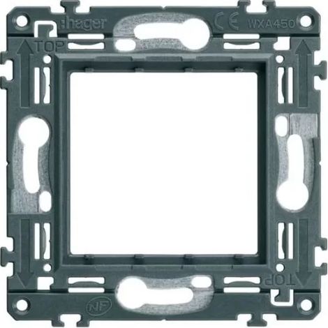 Hager WXA450 Gallery support 2 switch modules
