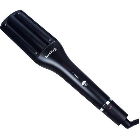 Welleneisen BE-500234 - Schwarz - Beachwaves-Eisen für natürliche Wellen - 160-180-200-210 ºC (1/2)