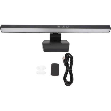 Barre lumineuse pour moniteur, gradation infinie, ajustement 3 températures de couleur, source lumineuse asymétrique (1/5)