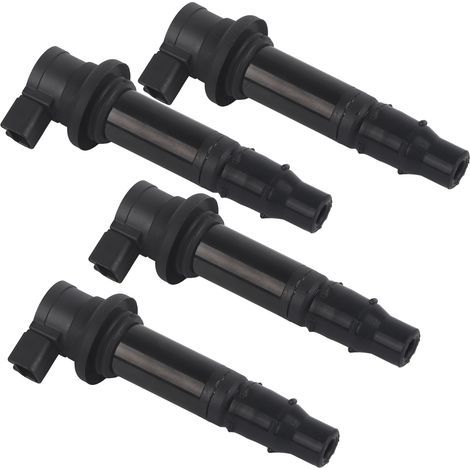 Bobine d'allumage, bobine d'allumage de moto 4 pièces F6T568 de remplacement pour moteur R6 RJ15 Bj 2009. (1/5)