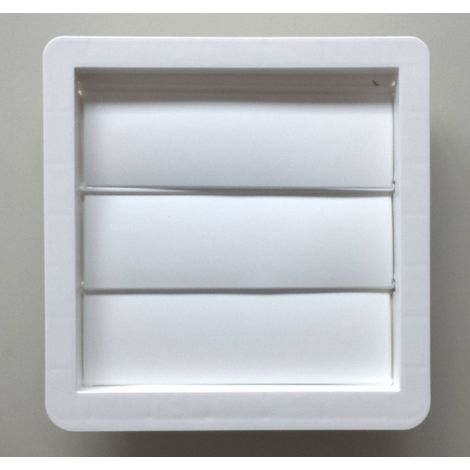 CENTRALE BRICO Grille d'aération pour VMC blanc, diam. 100 (1/3)