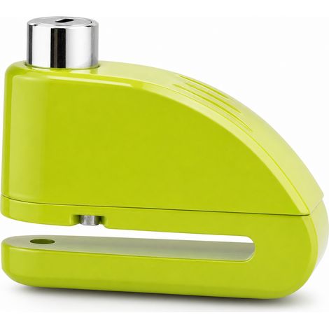 Antivol Disque Alarme Alliage Étanche pour Vélo Vert Fluorescent (1/5)