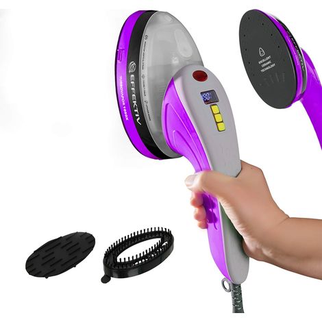 Défroisseur Vapeur Vertical, 1800W, 3 en 1 Vapeur Vertical Premium, Semelle Céramique, Brosse Vapeur, Réservoir 250 ml, Vapeur Continue 750 mg/s, Écran LED, Arrêt Automatique, Câble 3 m (1/5)