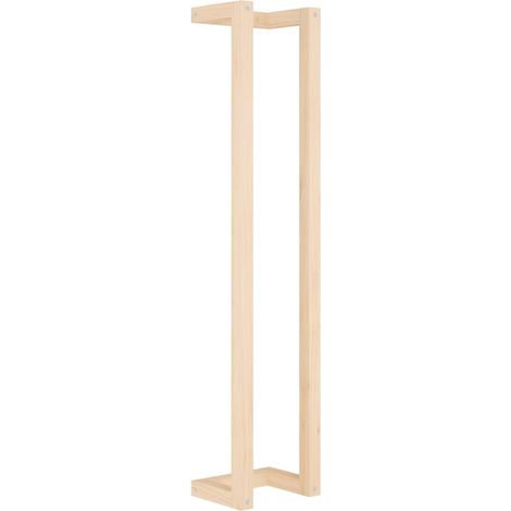 Maison Exclusive - Toallero de madera maciza de pino 23x18x110 cm (1/5)