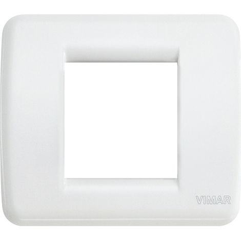 VIMAR - 17098.01 Placca Rondo 1-2M bianco brill.