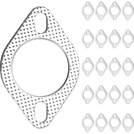 100 Joints de Haute Température à 2 Boulons, Diamètre Intérieur 2,5 Pouces, 2,5 Pouces, 120-06310-0002, Compatibles avec les Boulons de 12 mm ou