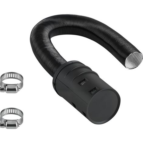 Kit de tuyau d'admission pour chauffage diesel 25mm flexible et extensible avec colliers pour chauffages 2KW 5KW 8KW (1/5)