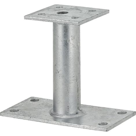 Vormann Podest-Stützenschuhe feuerverzinkt 150/80 x 70 x 132 mm Pfostenträger (1/2)