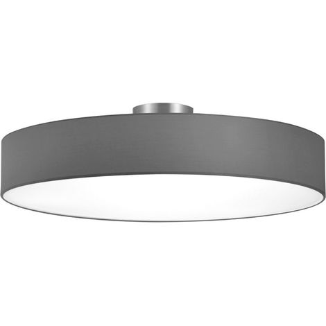 Plafón Hotel 5 Luces Pantalla Gris Ø65 cm Trio Lighting (1/2)
