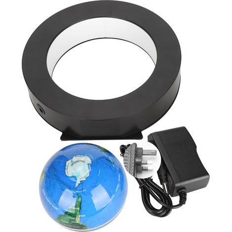 Magnetic Levitation Globe OShap Base World Map Desktop Ball Ornament Teaching Aid 100240V(UK Plug ) (1/5)