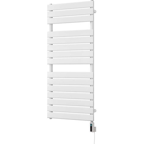 Typhoon - White Electric Towel Rail H1156mm x W500mm 600w Thermostatic WIFI (1/3)