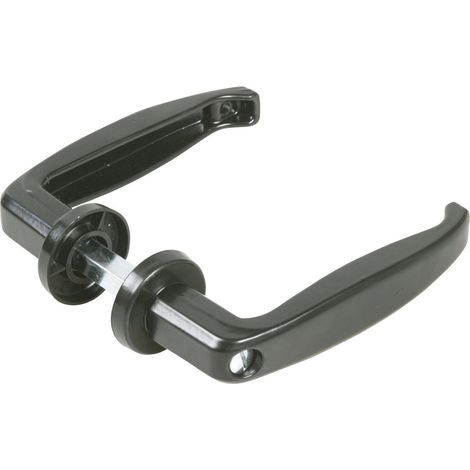 Maniglia per cancello colore nero (1/2)