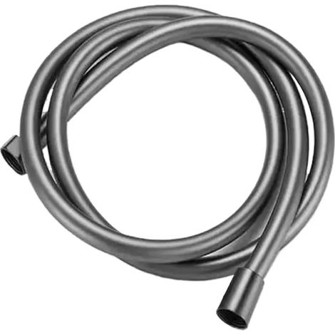 (Gris, 150 cm) Flexible de douche universel en PVC, flexible, anti-nœuds, anti-explosion. (1/5)