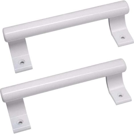2 maniglie per porte scorrevoli in alluminio da 8", maniglie moderne in metallo per porte in vetro per balconi, porte scorrevoli per bagni, ecc.