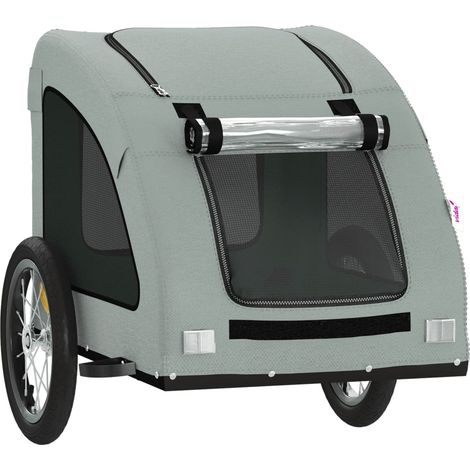 Rimorchio/carrello per animali domestici grigio 020044210