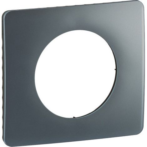 Legrand CP0921 Céliane single-gang cover plate - storm blue, large packaging