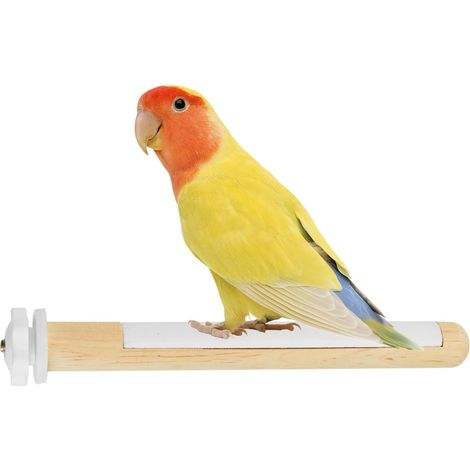 Multifunktionales Vogelkäfig-Zubehör mit Ständer – Weiß