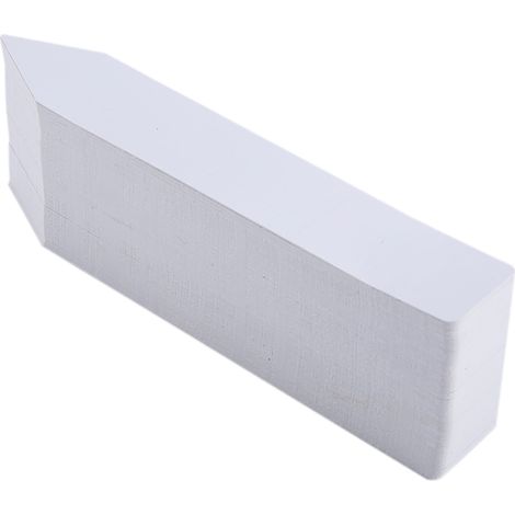 [Étiquettes pour plantes] Étiquettes de jardin en plastique PP, 100 unités, 15x2.5 cm, Blanc, étiquettes réutilisables résistantes à l'eau et au soleil pour pots et semis (1/5)
