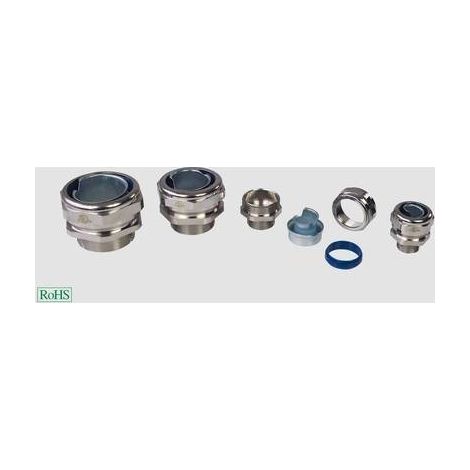 Helukabel 908479 CV M Raccordo a vite del tubo flessibile Argento M50 Piatto 1 pz.