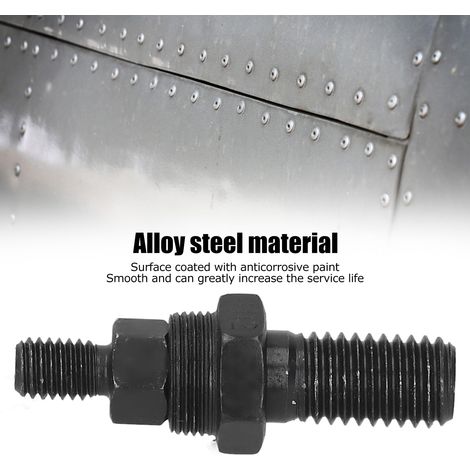 Kit de tête de pince à riveter M12 sans bavures, installation facile, pièces d'outil manuel en acier allié durable (1/5)