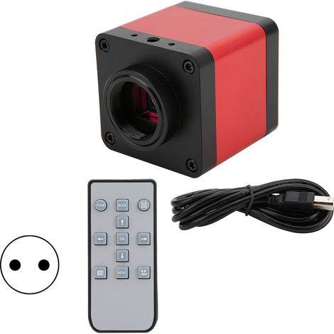 Caméra microscope industrielle USB 48MP 1080P 60FPS, loupe de soudage avec prise UE 100-240V, pour téléphone, visionneuse haute précision (1/5)