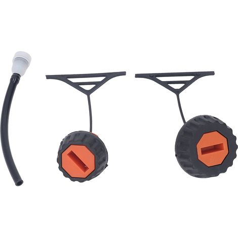 Bouchon de réservoir d'essence et bouchon d'huile pour tronçonneuses Stihl 020 021 023 024 025 026 028 034 0000 350 0510 0000 350 0520 - Pièces de rechange (1/5)