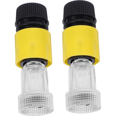 1 set di connettori per ingresso acqua per autolavaggio, connettore per tubo dell'acqua per autolavaggio, adattatore per autolavaggio, accessorio per idropulitrice ad alta pressione
