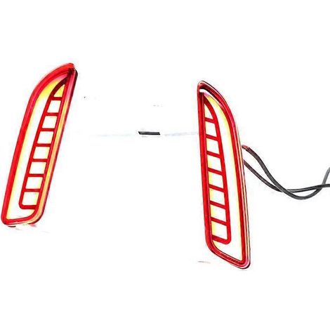 LED-Reflektorleuchte, Nebelschlussleuchte, Stoßstangenleuchte, Bremsleuchte, dynamischer Blinker für Toyota Corolla Cross 2020, 2021, 2022 – Modell 1 (1/4)
