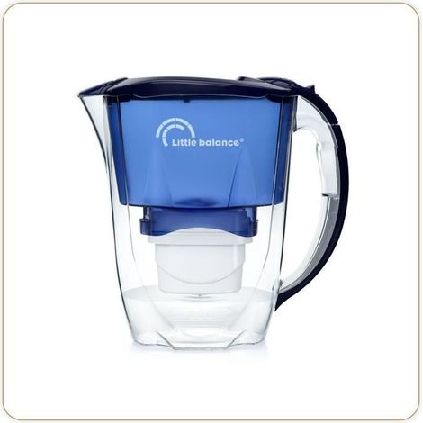 Little Balance 8593 Carafe filtrante bleue 2,8 litres (1/5)