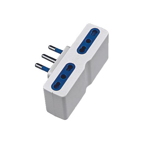 Reer ADATTATORE QUADRUPLO 2P+T spina 16A/4 prese 10/16A 30.00 pz