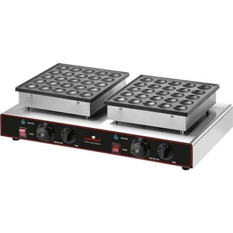 Appareil à poffertjes double x 50 - Caterchef star