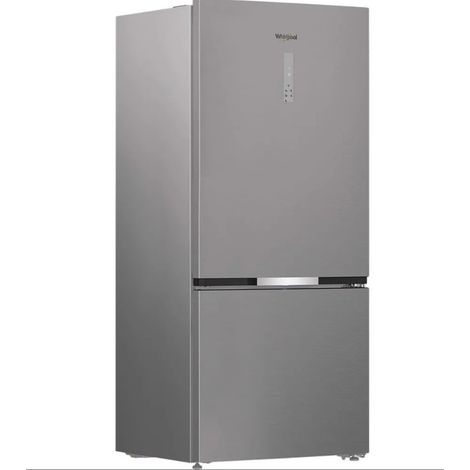 Whirlpool WHK2 6614 X6E Frigorifero combinato a libera installazione, Dual no frost, 83cm, Classe C, Pearl Inox, 34 dbA, h193 cm (1/5)