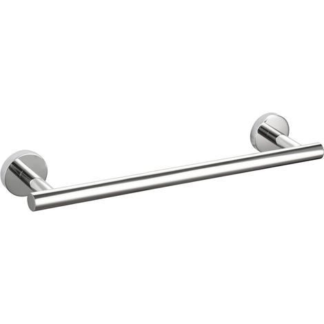 Barre Serviette 40 cm Acier Inoxydable Porte Serviette Murale à Visser pour Salle De Bains, Poli Miroir Z-V-D (1/4)