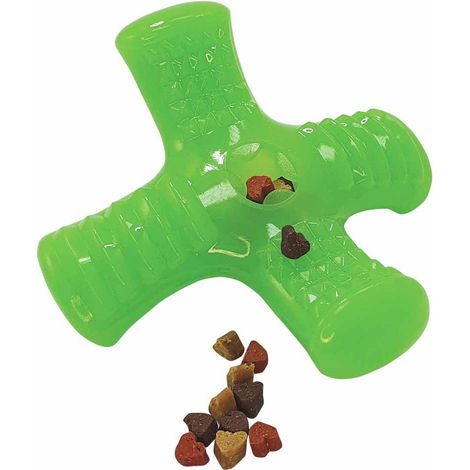 Nobby Hundespielzeug TPR Snackkreuz 14,5 cm Ball (1/2)